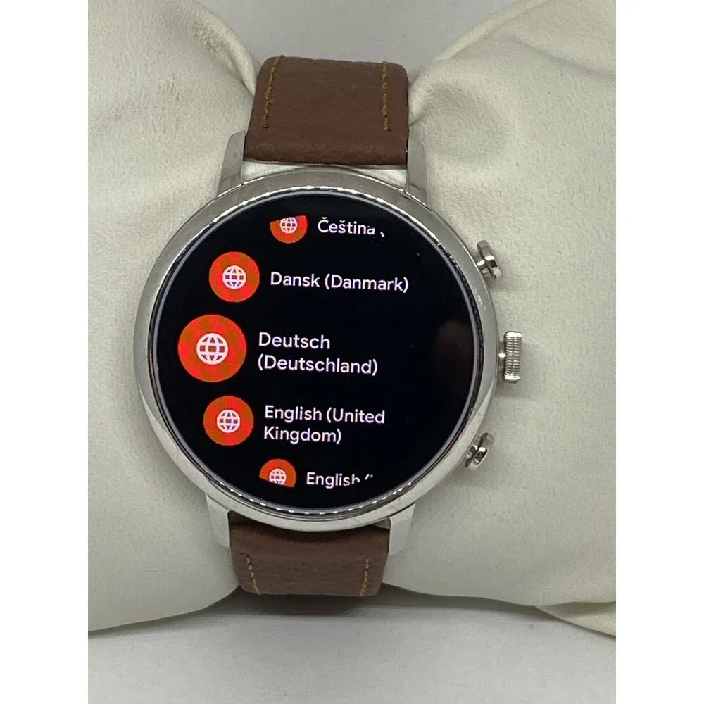 Fossil Gen 4 Authentic Digital Dial Smart Watch Custom Band FTW6017 DC104